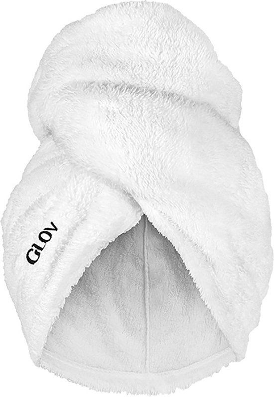 GLOV Soft Hair Wrap ultralichte haarhanddoek Wit