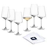 LEONARDO HOME Witte wijnglazen PUCCINI (set van 6)