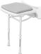 Homecare Innovation BV Opklapbaar Douchezitje - 38 cm breed - Douchekruk tot 158 kg