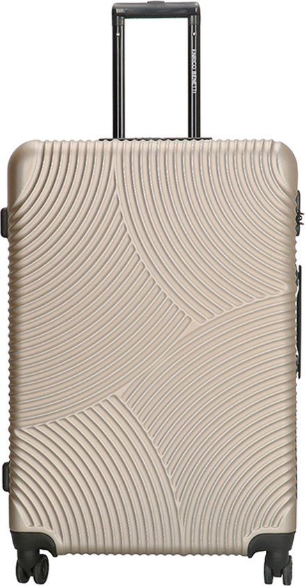 Enrico Benetti Louisville Hardcase Koffer - Champagne - 75 cm