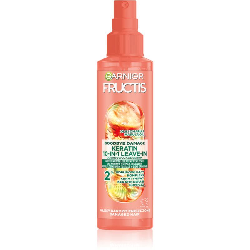 Garnier Fructis Goodbye Damage SOS Keratin Rebuilding Leave In Serum 150ml