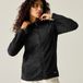 Regatta Mayse Volledige Zip Fleece Dames Zwart Maat 40