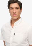 Superdry - Oxford-overhemd met korte mouwen - Heren - Shirts