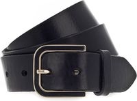 Vanzetti Leren Riem 35mm Leather Belt W110 Black Zwart
