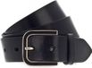 Vanzetti Leren Riem 35mm Leather Belt W110 Black Zwart