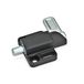 Ganter Normelemente GN 722.3-16-30-R-SW veervergrendeling, zwart, vergrendelingscurve rechtse bouten: 16mm