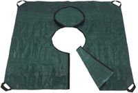 Maximex Multi-Plane Profi - met klittenband en ritssluiting, polyethyleen, 145 x 145 cm, groen