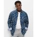 OLYMP Casual Regular Fit Overhemd marine, Bedrukt
