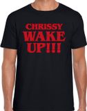 Bellatio Decorations Stranger Halloween verkleed shirt chrissy wake up zwart - heren - horror shirt / kleding / kostuum S