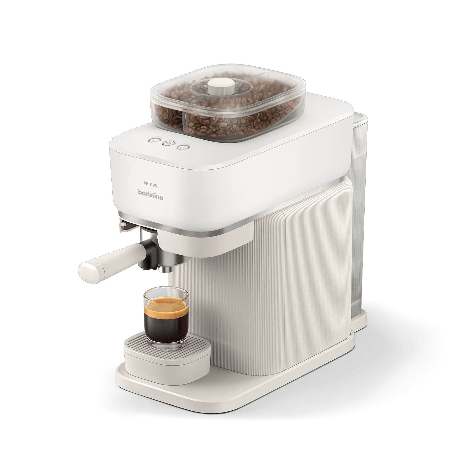 Philips Baristina met Bean swap - BAR320/00 - Espressomachine - Pistonmachine - Wit