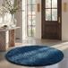 Safavieh Augustus Shag Collection Marineblauw Kortpolig Tapijt 120 x 120 cm