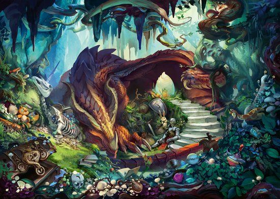 Ravensburger Exit In der Drachenhöhle 759 stukjes fantasy legpuzzel