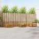 vidaXL - Buiten bank set 9 st Naturel Massief Acacia Hout