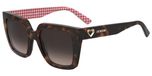 Moschino Love MOL099/S Havana pattern Zonnebrillen Vrouwen