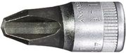 Stahlwille 44 P 3 jeu de douilles pour tournevis 1/4 pouce 01290003 1/4 (6.3 mm) douille pour tournevis PH 3 1/4 (6.3 mm)