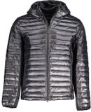 Calvin Klein Veste matelassée à capuche - Noir