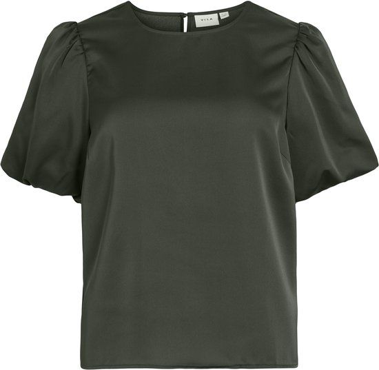 VILA VIELLETTE 2/4 SATIN PUFF TOP NOOS Dames Blouses