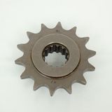 Afam Pignon de sortie de boite pour moto Kawasaki 750 Z750 14 dents pas 520 Gris Acier Neuf