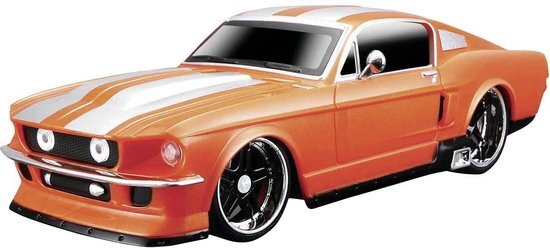 maisto M81520 1:24 RC 1967 Ford Mustang GT 2,4 GHZ, diverse kleuren