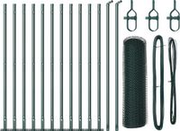 vidaXL - Gaashek - Groen - 25 x 0,6 m