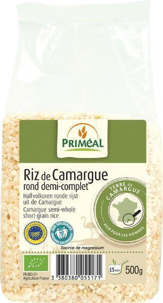 Primeal Halfvolkoren ronde rijst camargue 500g