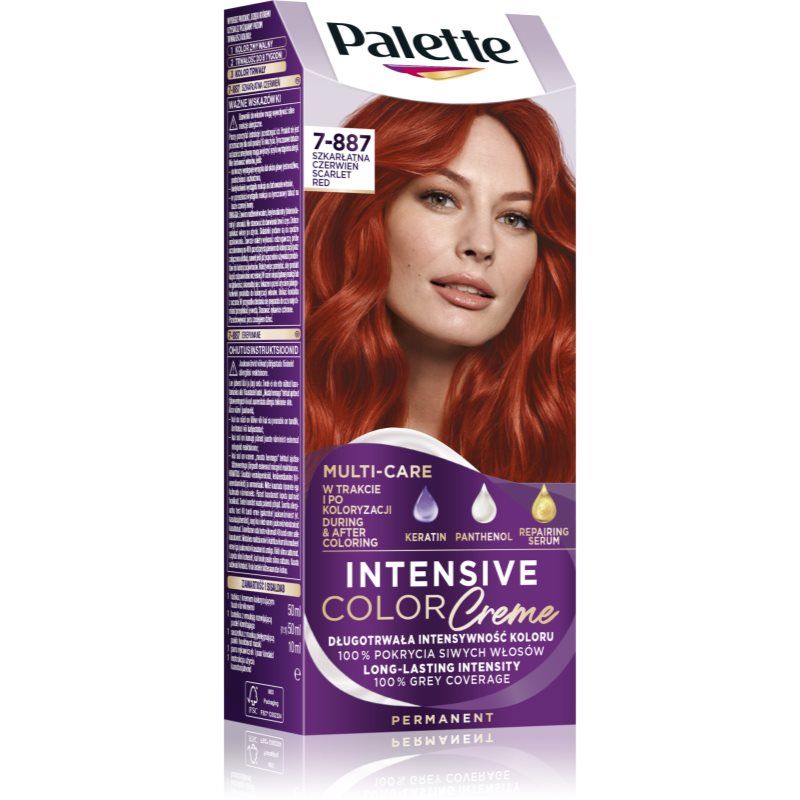 Schwarzkopf Palette Palette, Haarkleur, Intensieve Kleurcrème RV6 Scharlakenrood Permanent Haarkleuring (Scharlakenrood)