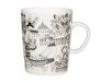 Arabia Mug Emilia 50 cl Noir-blanc