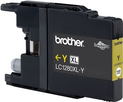 Brother LC-1280XLY - Gele inktcartridge - XL - 1200 pagina's