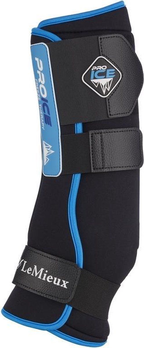 LeMieux ProIce Freeze Boots - Black - Leer