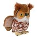 Wild Republic 19461 Hug'ems pluche gehoornde uil, 18 cm, meerkleurig