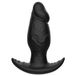 Kangvo - godemichet fantasy gonflable magnétique grande taille (noir)