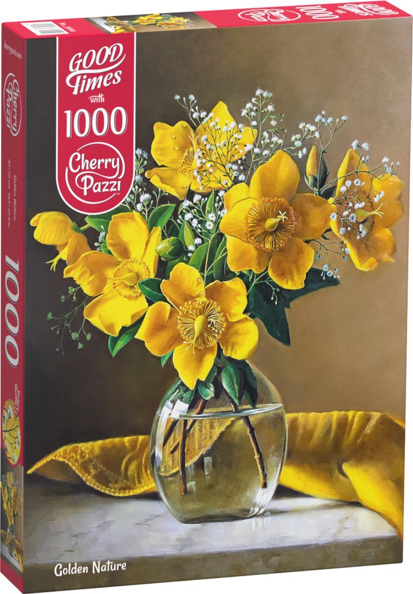 Cherrypazzi Golden Nature Puzzel 1000 Stukjes