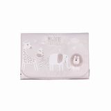 Plastimyr Commode portable Gris transparent Polyester Table à langer 78 cm