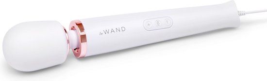 Le Wand Powerful Plug-In Vibrerende Massage Vibrator Wit