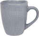 Merkloos / Sans marque Bol Koffiemok woven textiel grijs 340ml