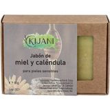 Zeep Kijani Zeep van honingtaartje, 80 g.