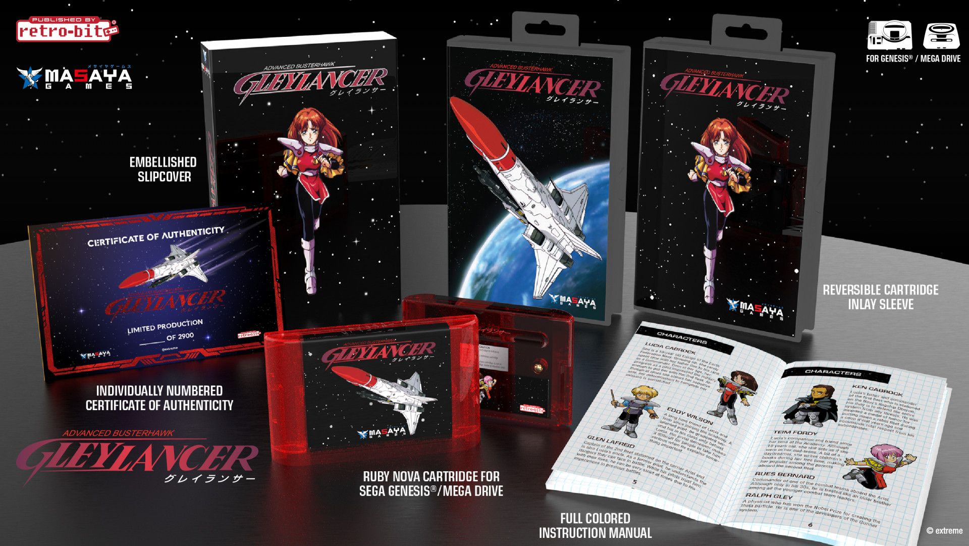 Retro-Bit Gley Lancer Collectors Edition - Nintendo Switch