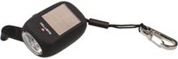 Rubytec Kao Zaklamp met Clip - Flashlight - Opladen door Zonlicht - Zakformaat - 4,6 x 3,1 x 2,4 cm - Zwart
