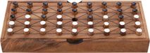 Engelhart Fanorona – Houten Strategiespel – Klassiek 2-Spelers Bordspel – Tactisch Denkspel – Traditieel Afrikaanse Spel