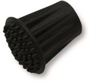 DX® Dulimex BV Rubberdop tbv deurvastzetter met veer Zwart