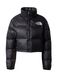 THE NORTH FACE Winterjas 'Nuptse' zwart / zilver