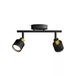 Philips Hue Philips Niall Spot - Plafondspot - 2-Lichts - Zwart/Messing - GU10