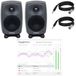 Genelec 8020D (2x) + calibrage moniteur + câbles