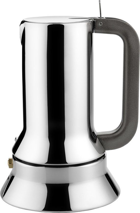 Alessi Espresso Koffiezetter - 1-kops - Zilver - RVS