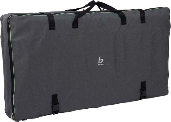 Bo-Camp Opbergtas voor 2 Stoelen - Grijs - 118 x 65 x 18 cm