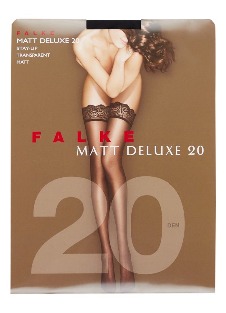 Falke Matt Deluxe 20 denier Stay-Ups
