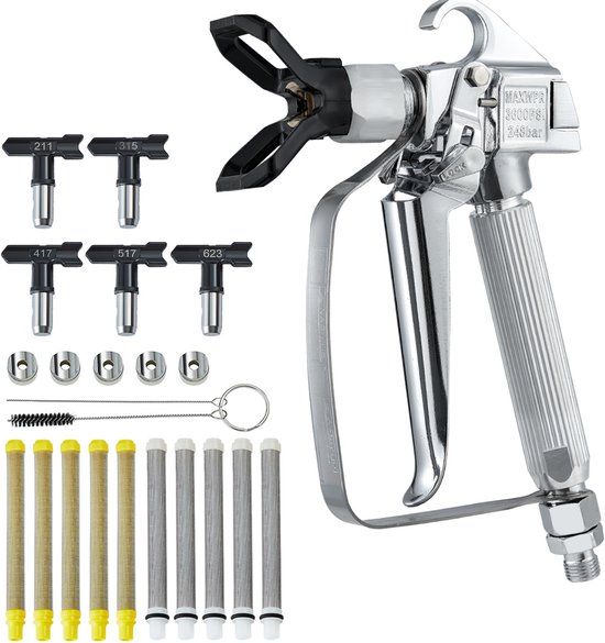 VEVOR Airless Verfspuitpistool 3600PSI