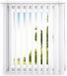 Lamelles verticales Classique Blanc 80x120 cm