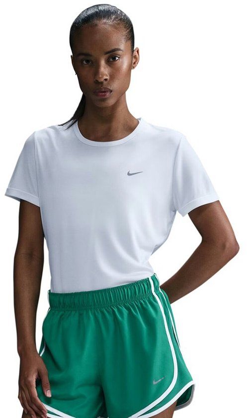 Nike Tempo Dri-fit Dames Training Shirt Wit-multicolour Maat M