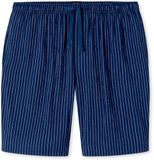 SCHIESSER Heren Pyjama Bermuda Navy Gestreept